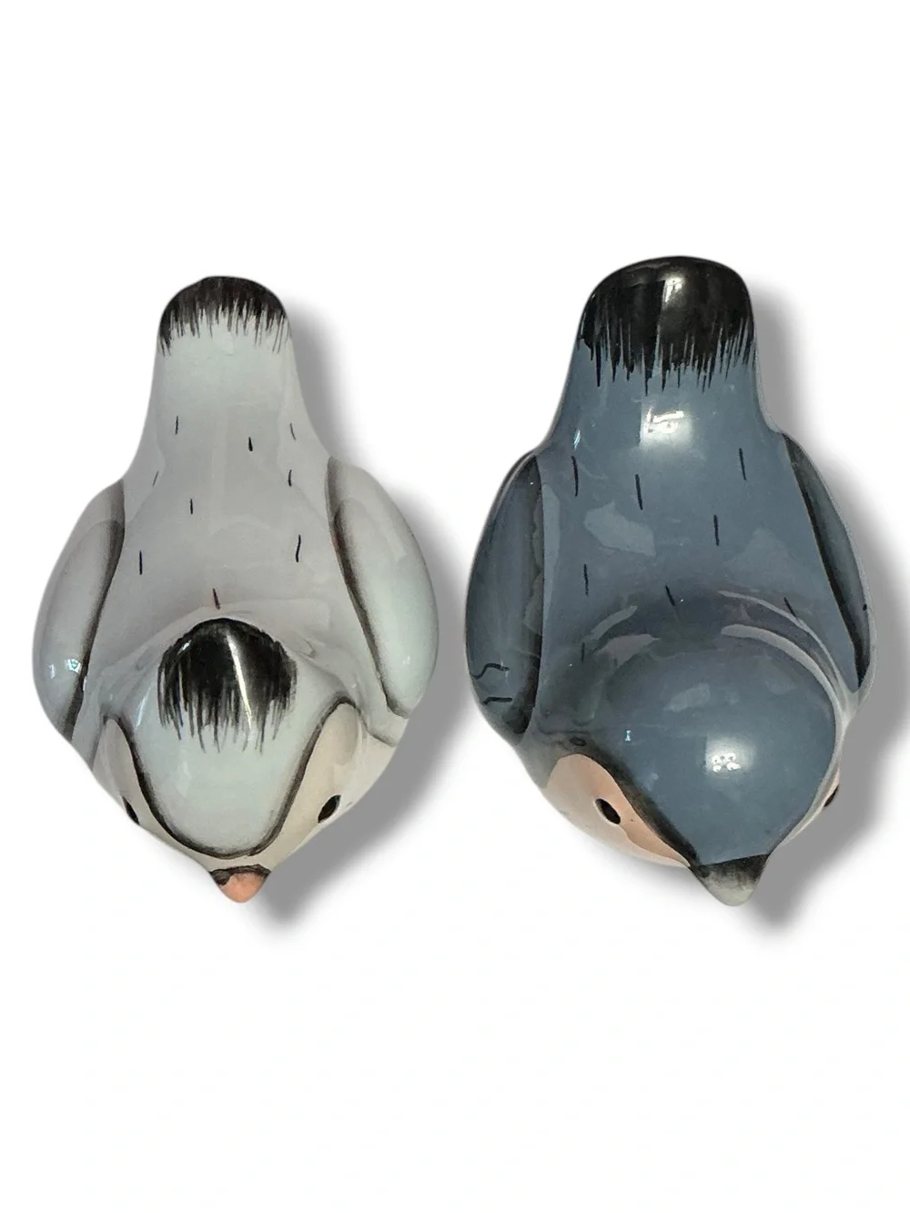Target Ceramic Bird Figurine Pair in Blue & Cream